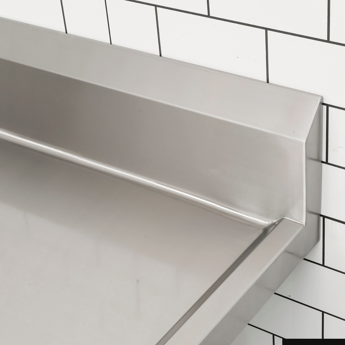 Modular Systems Clean Dish Table With Splashback CDT-900L