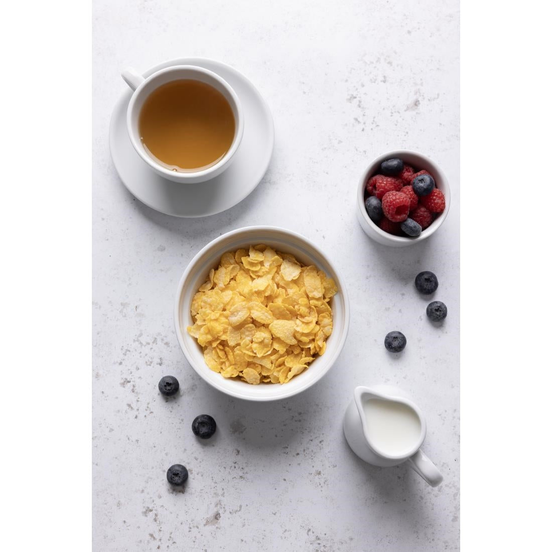 Olympia Whiteware Cream & Milk Jugs 170ml (6 Pack) - U819