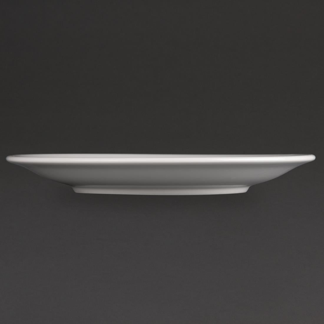 Bulk Buy Olympia Athena Narrow Rimmed Plates 205mm (36 Pack) - S752