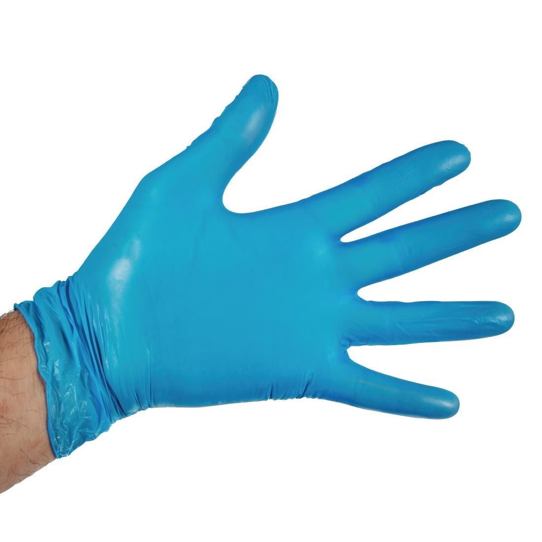 Vogue Powder Free Vinyl Gloves XL (Pack of 100) - CF403-XL