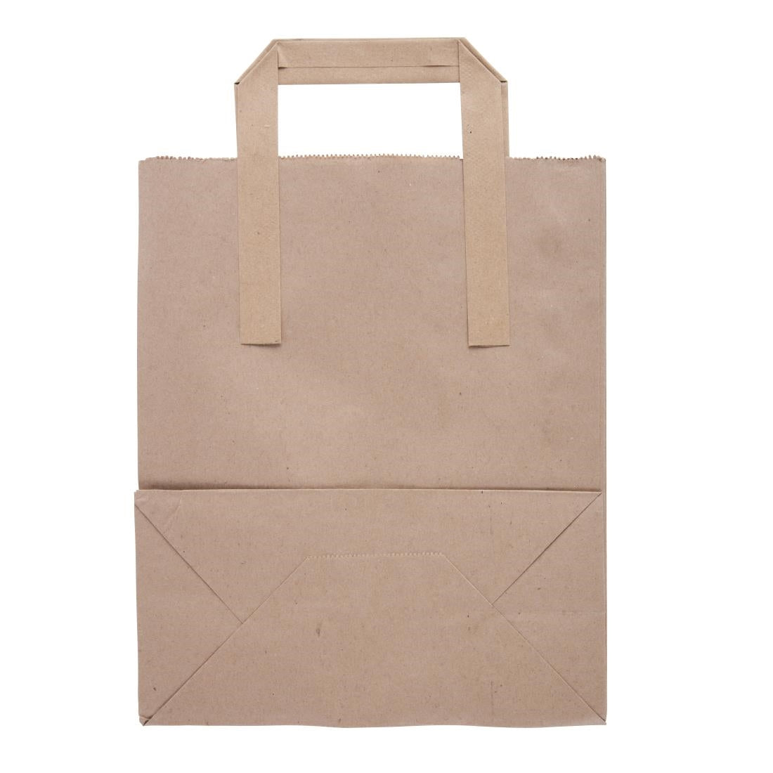 Fiesta Compostable Recycled Brown Paper Carrier Bags Medium (Pack of 250) - CF591
