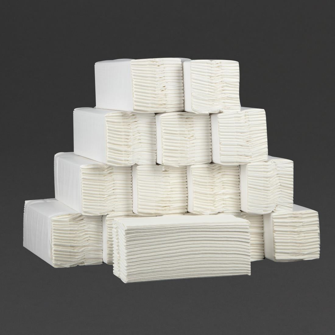 Jantex C Fold White Hand Towels - CF796