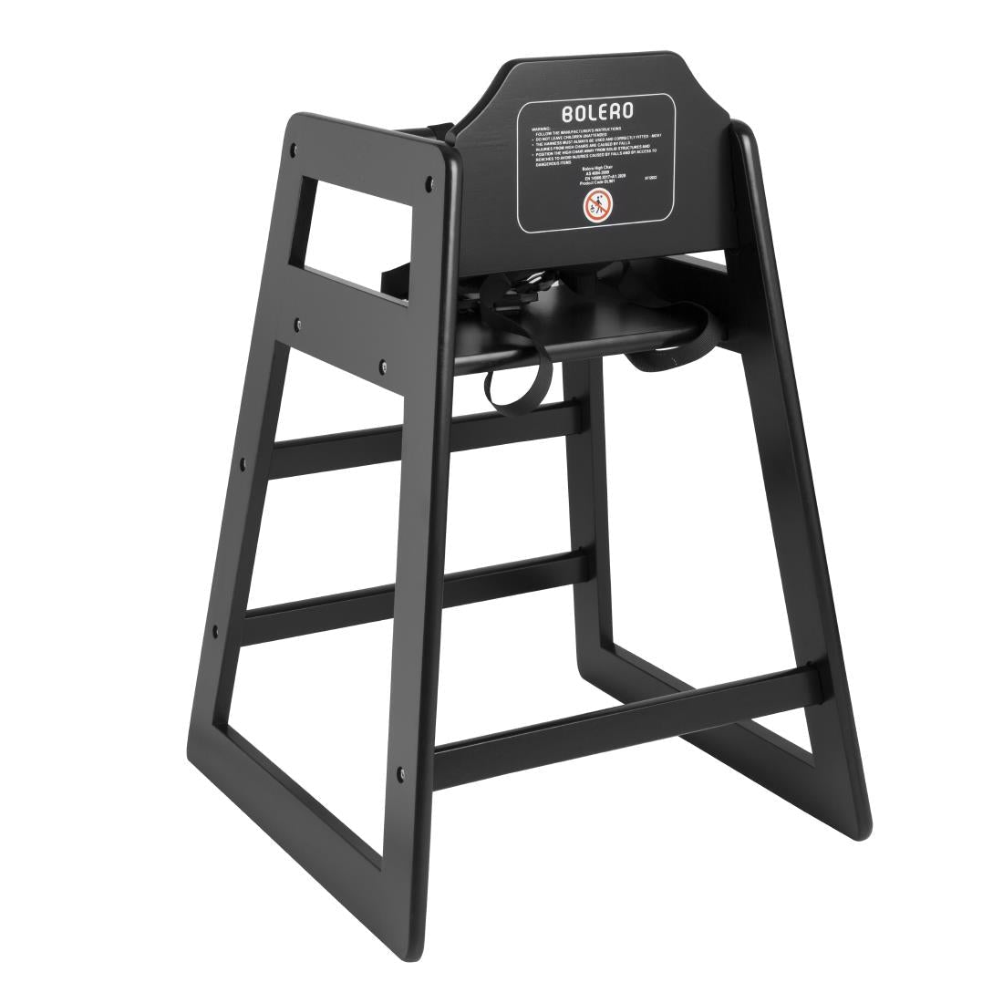 Bolero Wooden High Chair - CJ588