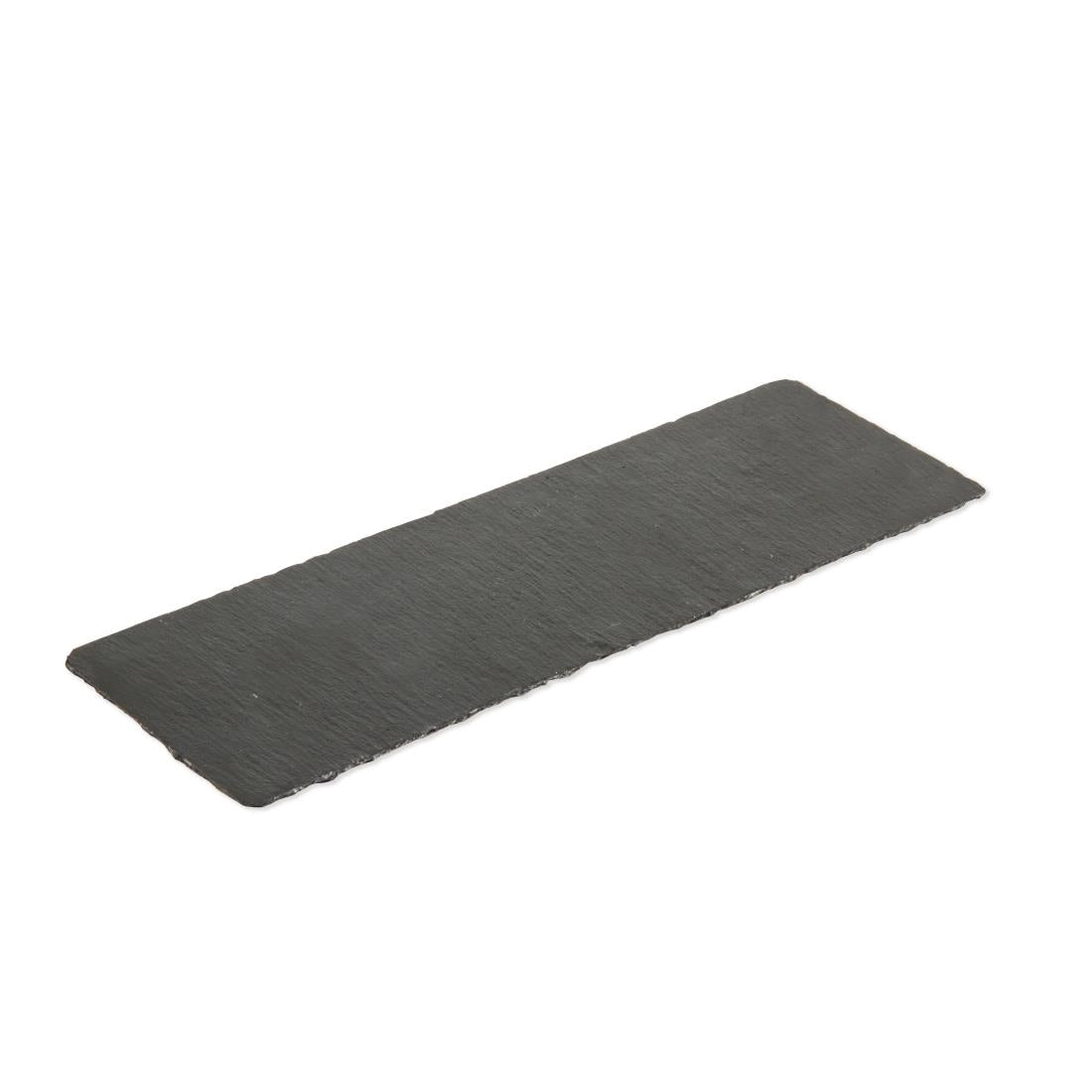 Olympia Natural Slate Rectangular Display Trays 300mm (4 Pack) - CK408
