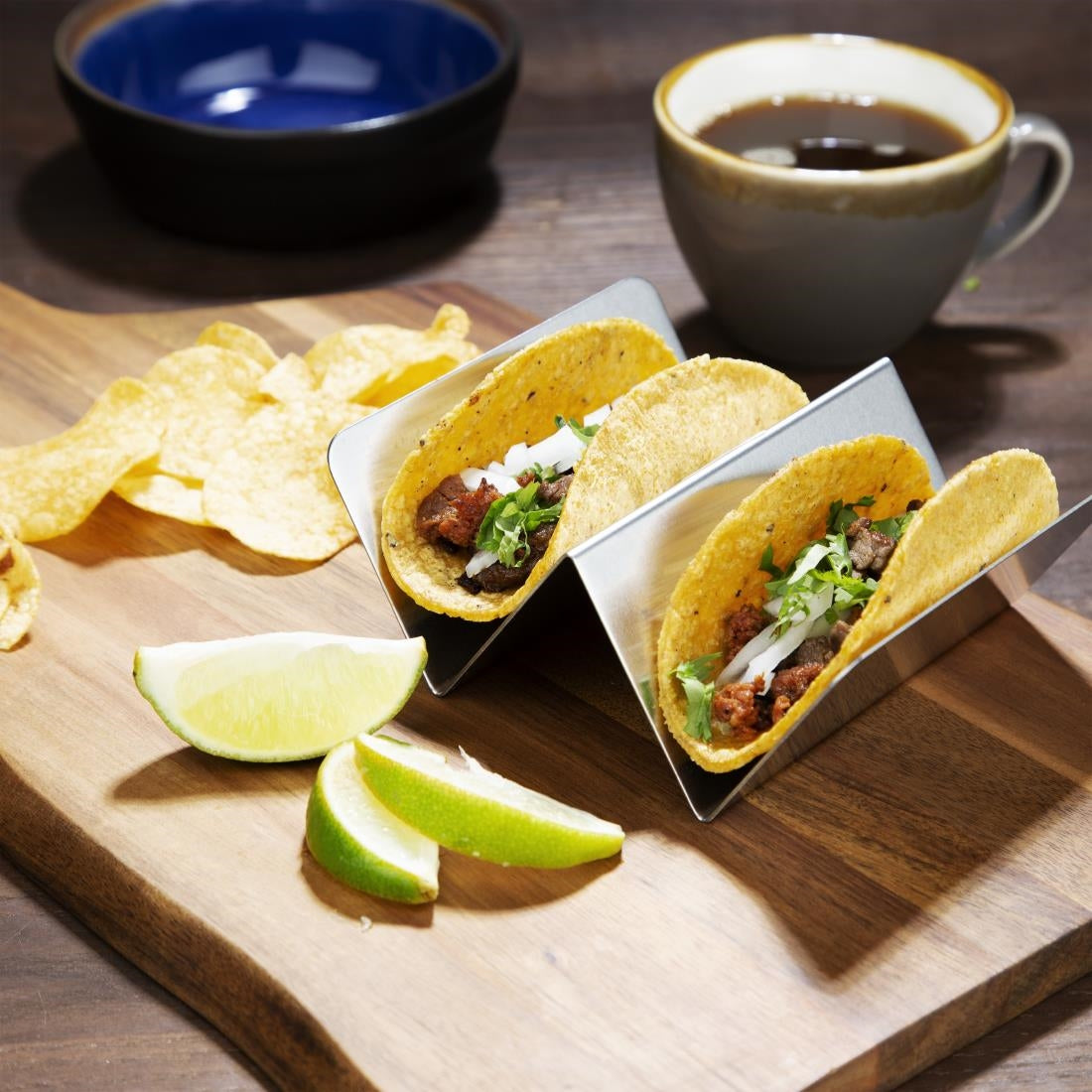 Olympia Taco Holder Stainless Steel - CK912