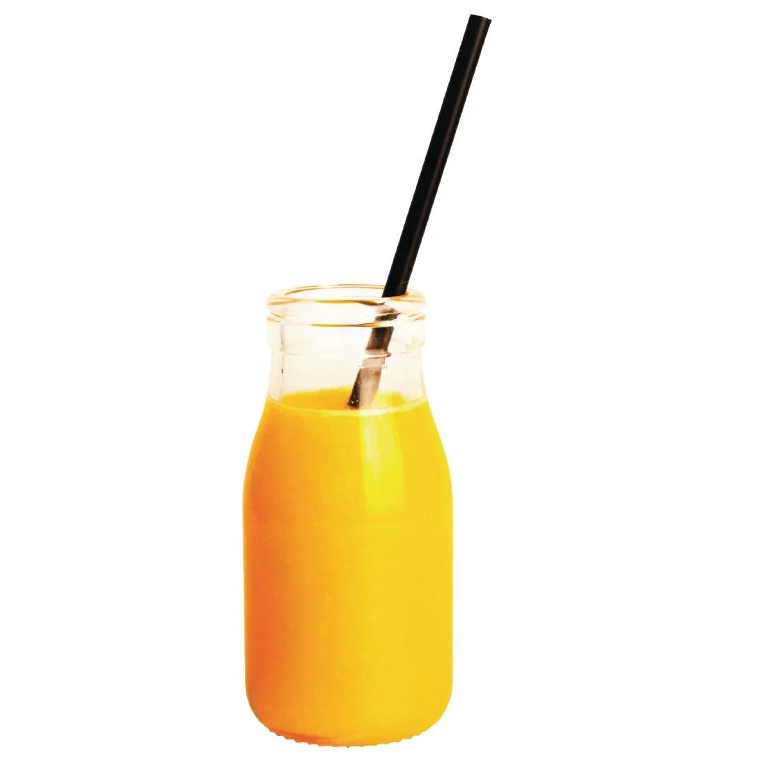 Olympia Glass Milk Bottles 200ml (Pack of 12) - CL141