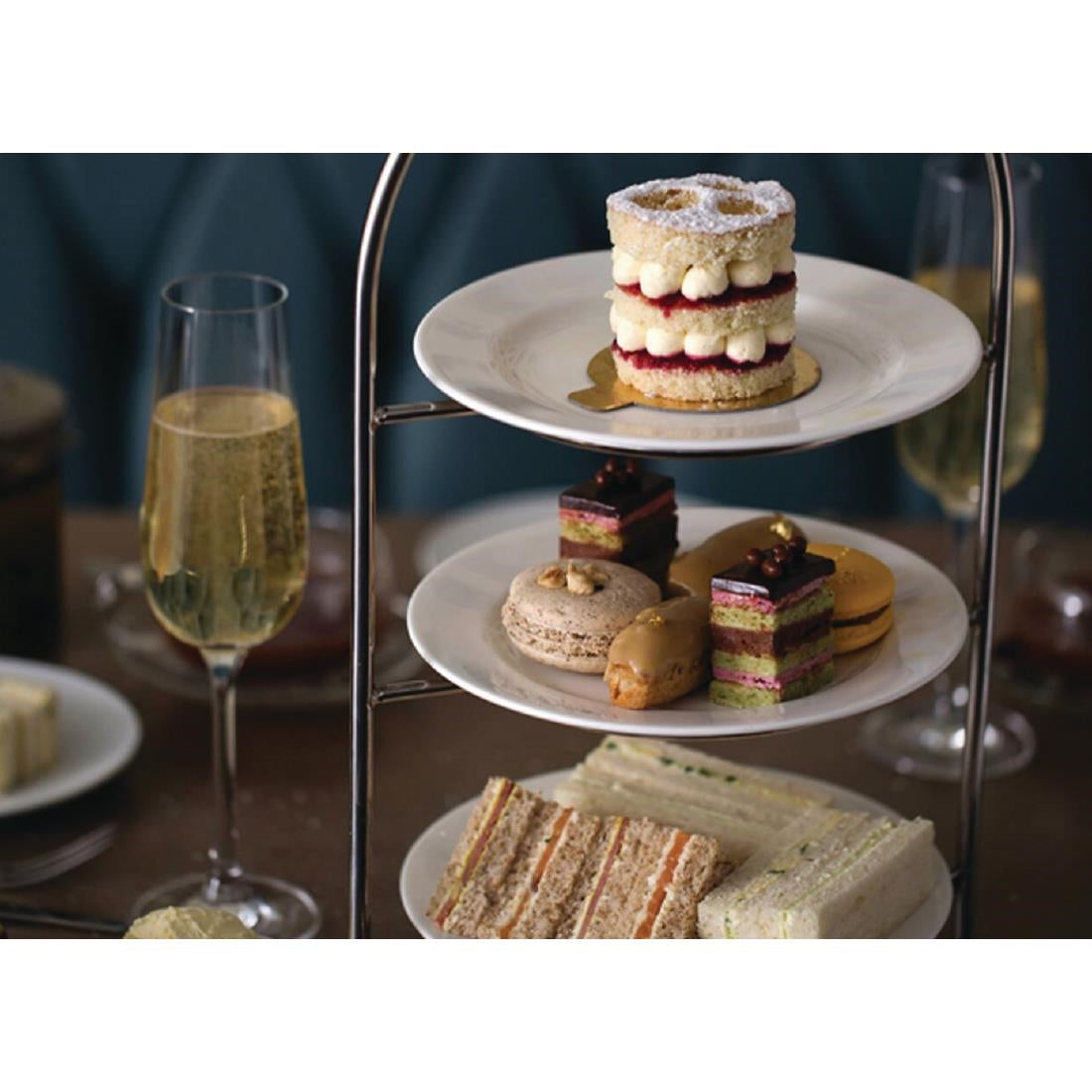 Olympia High Tea Stand for Plates up to 210mm - CL571