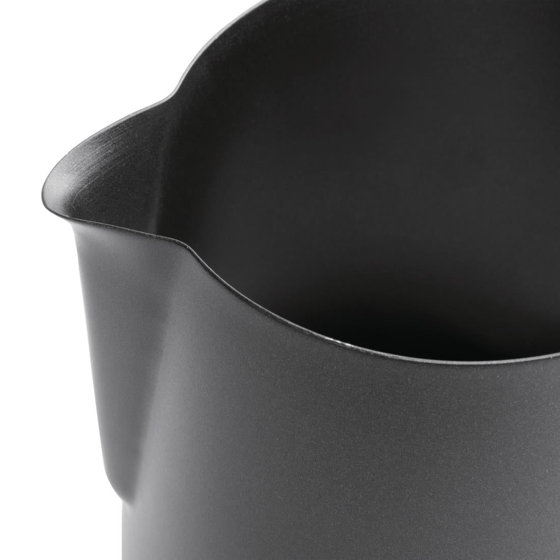 Olympia Black Non-Stick Milk Frothing Jug 570ml - CM607