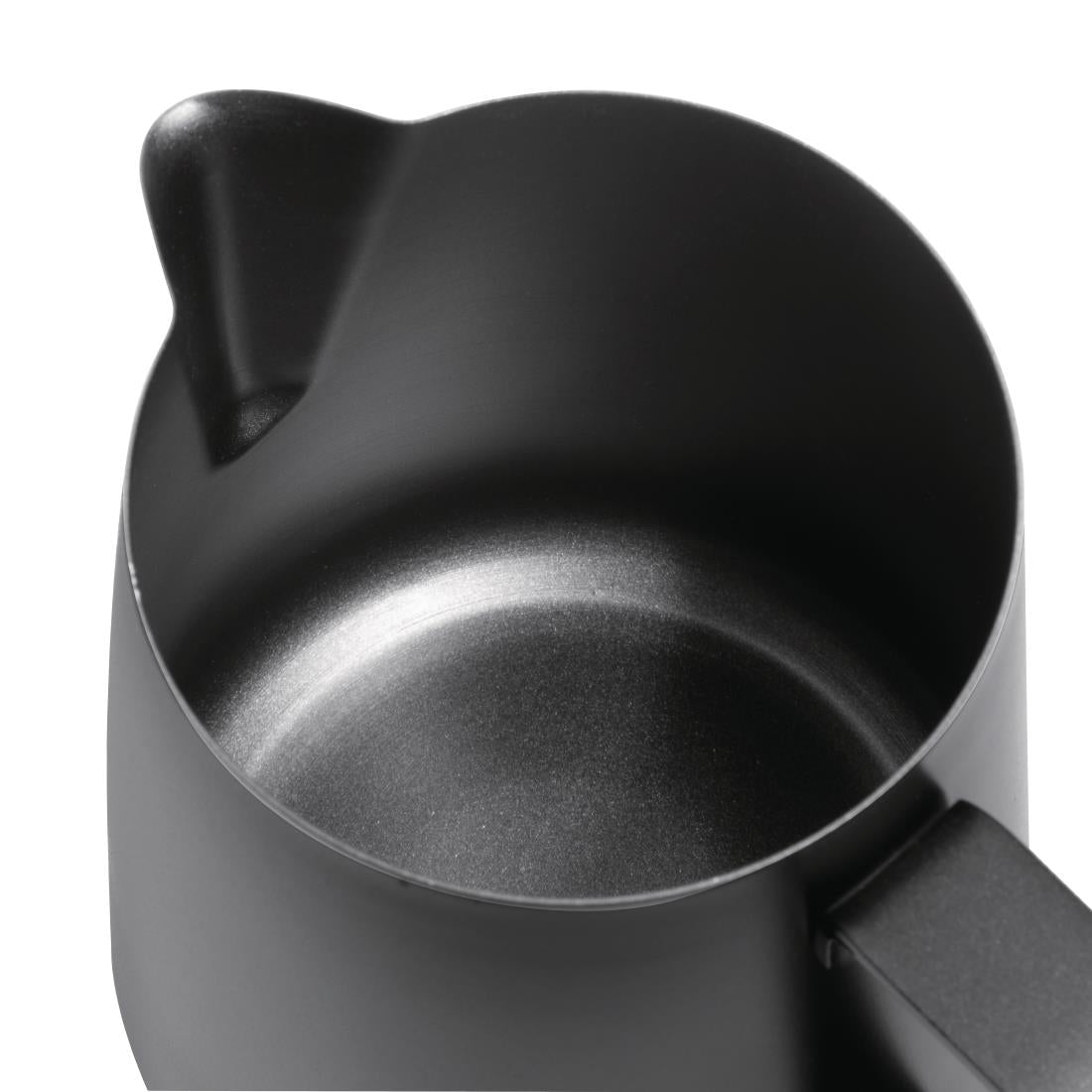 Olympia Black Non-Stick Milk Frothing Jug 900ml - CM608