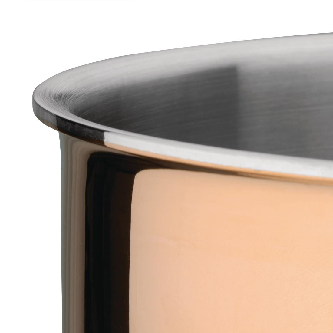 Vogue Copper Tri-Wall Sauté Pan 240mm - CM676