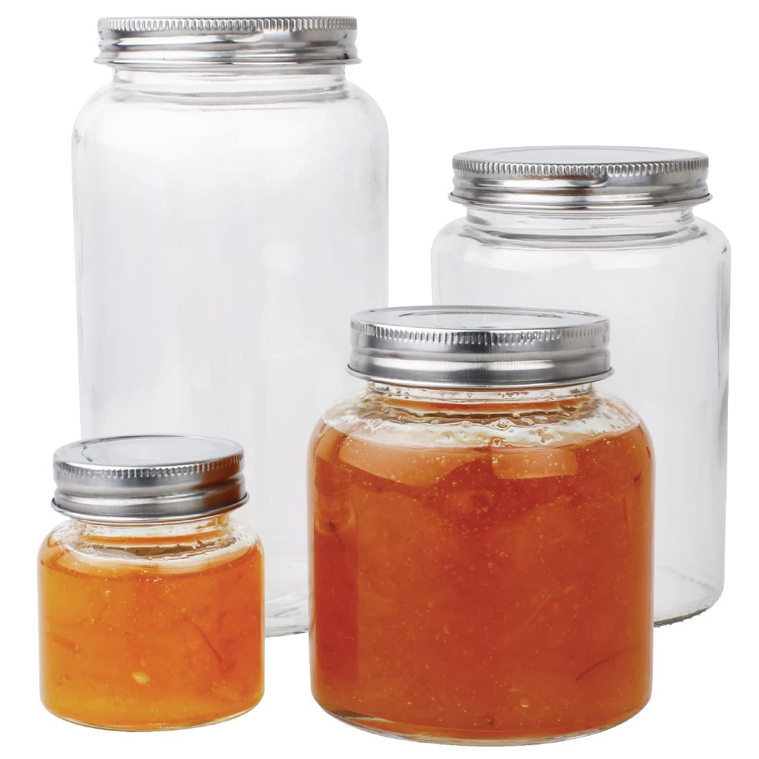 Vogue Screw Top Preserve Jars 330ml - CP082