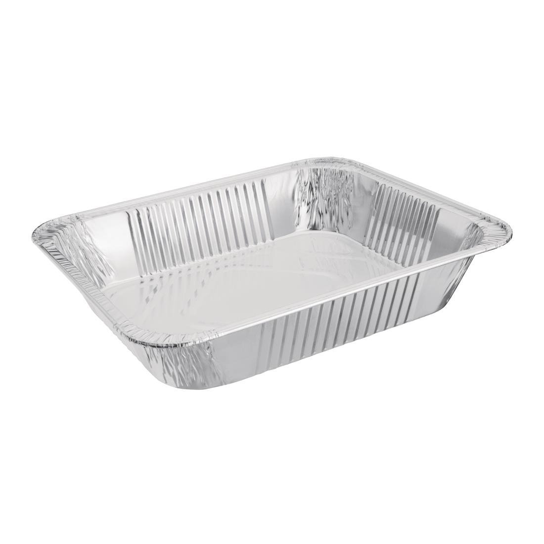 Fiesta Green Rectangular Foil Container 1/2 GN (Pack of 5) - CP513