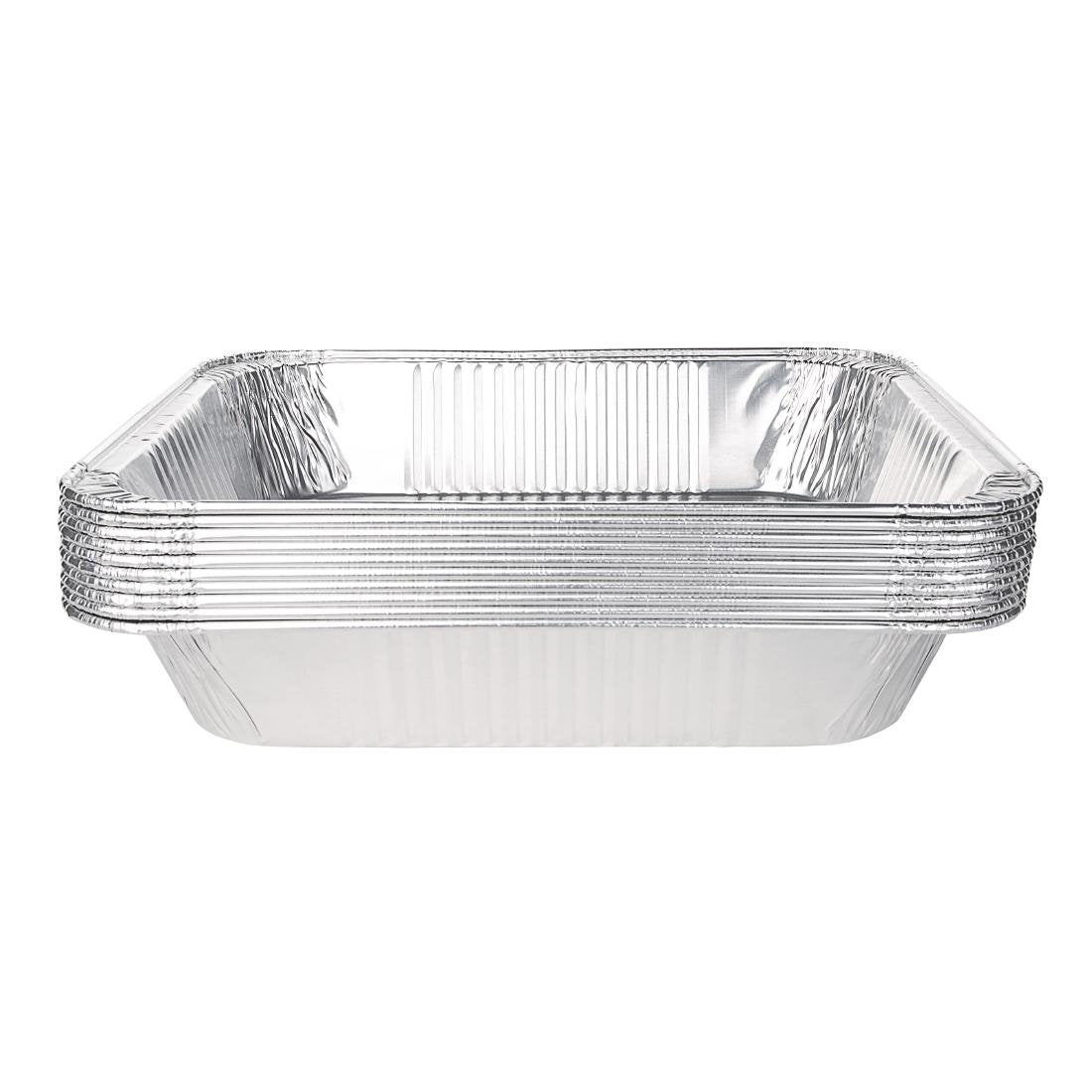 Fiesta Green Rectangular Foil Container 1/2 GN (Pack of 5) - CP513