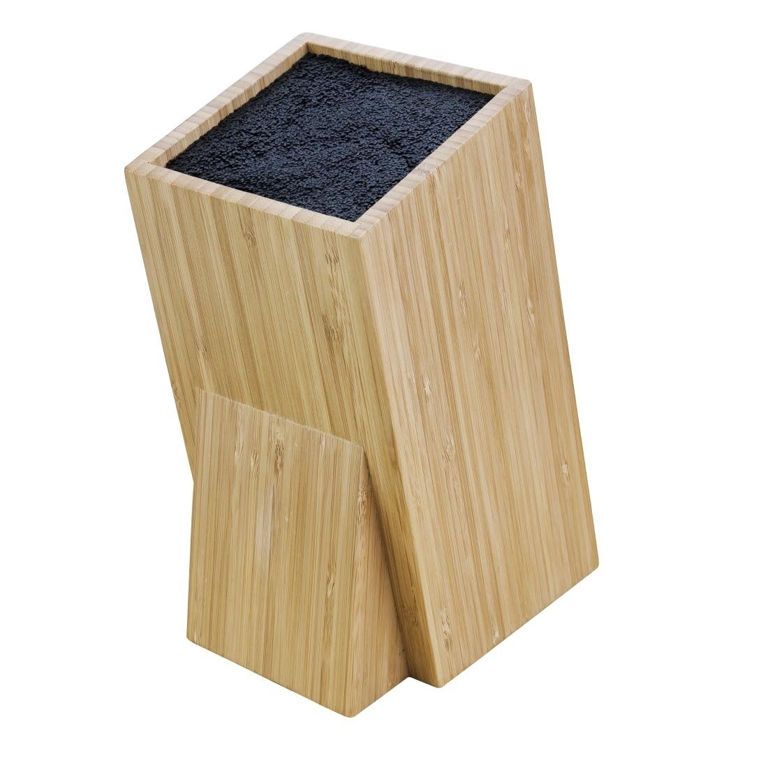 Vogue Wooden Universal Knife Block - CP862