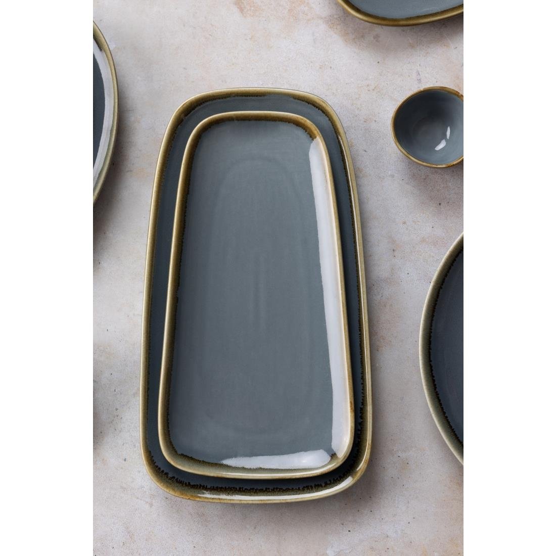 Olympia Kiln Medium Platter Ocean 295mm - CP171
