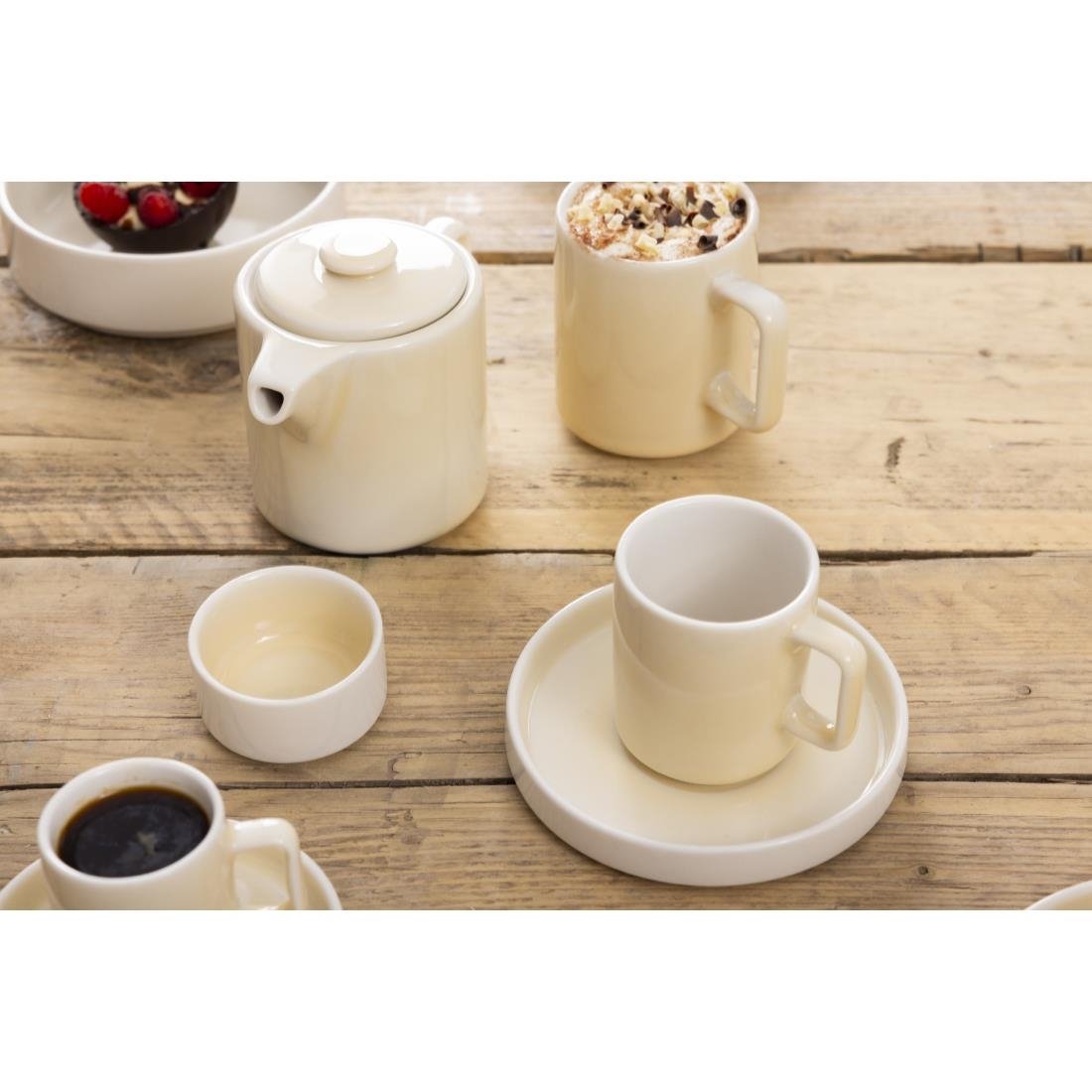 Olympia Fondant Cup Lemon - 230ml (6 Pack) - CU426