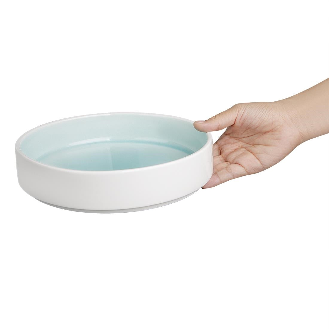 Olympia Fondant Bowl Mint - 215mm (4 Pack) - CU432
