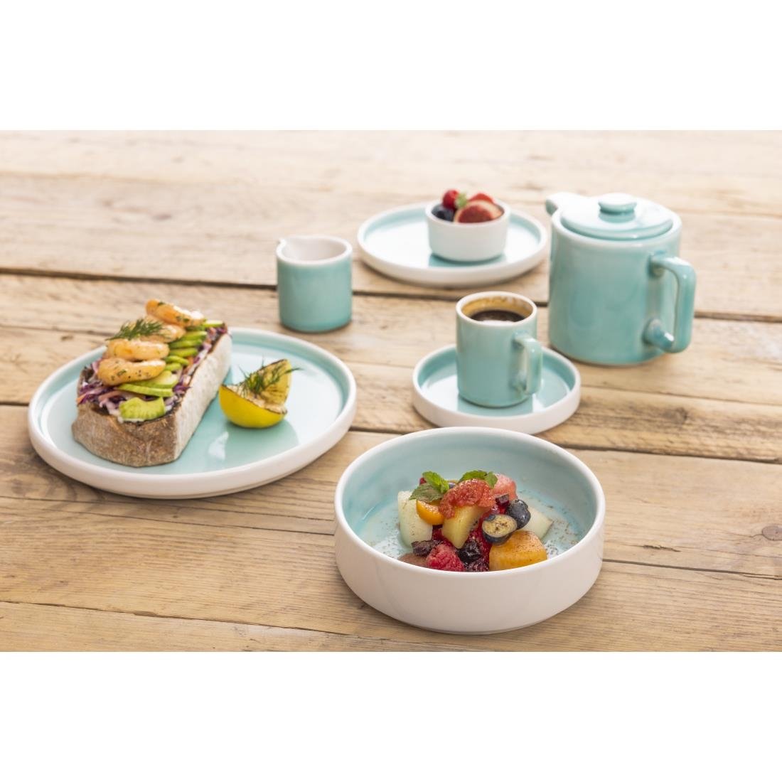 Olympia Fondant Plate Mint - 215mm (6 Pack) - CU433