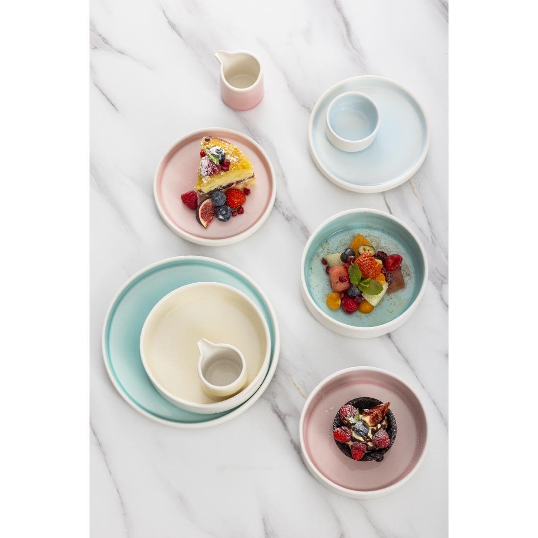 Olympia Fondant Plate Mint - 270mm (4 Pack) - CU434