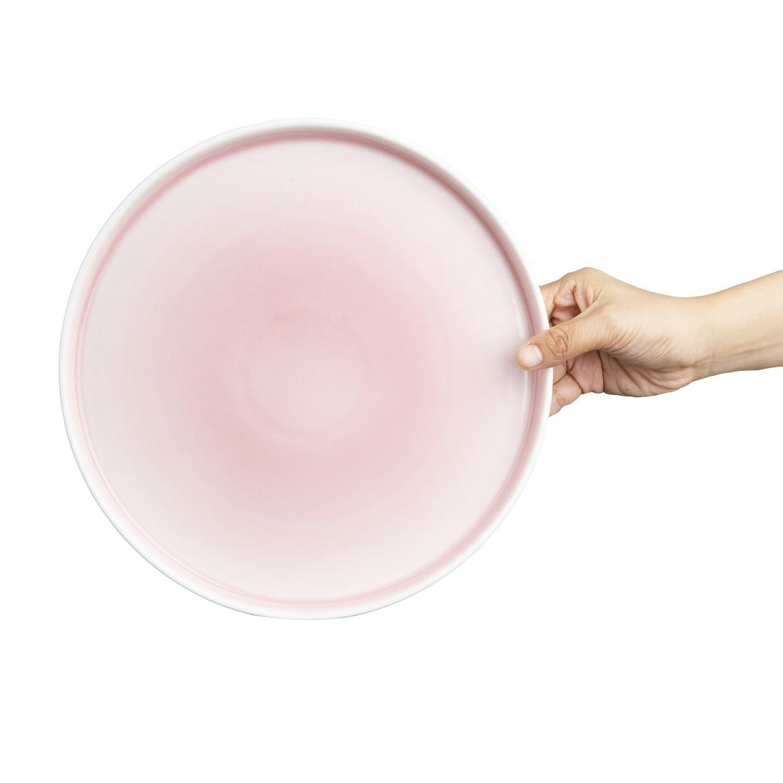 Olympia Fondant Plate Pink - 270mm (4 Pack) - CU452