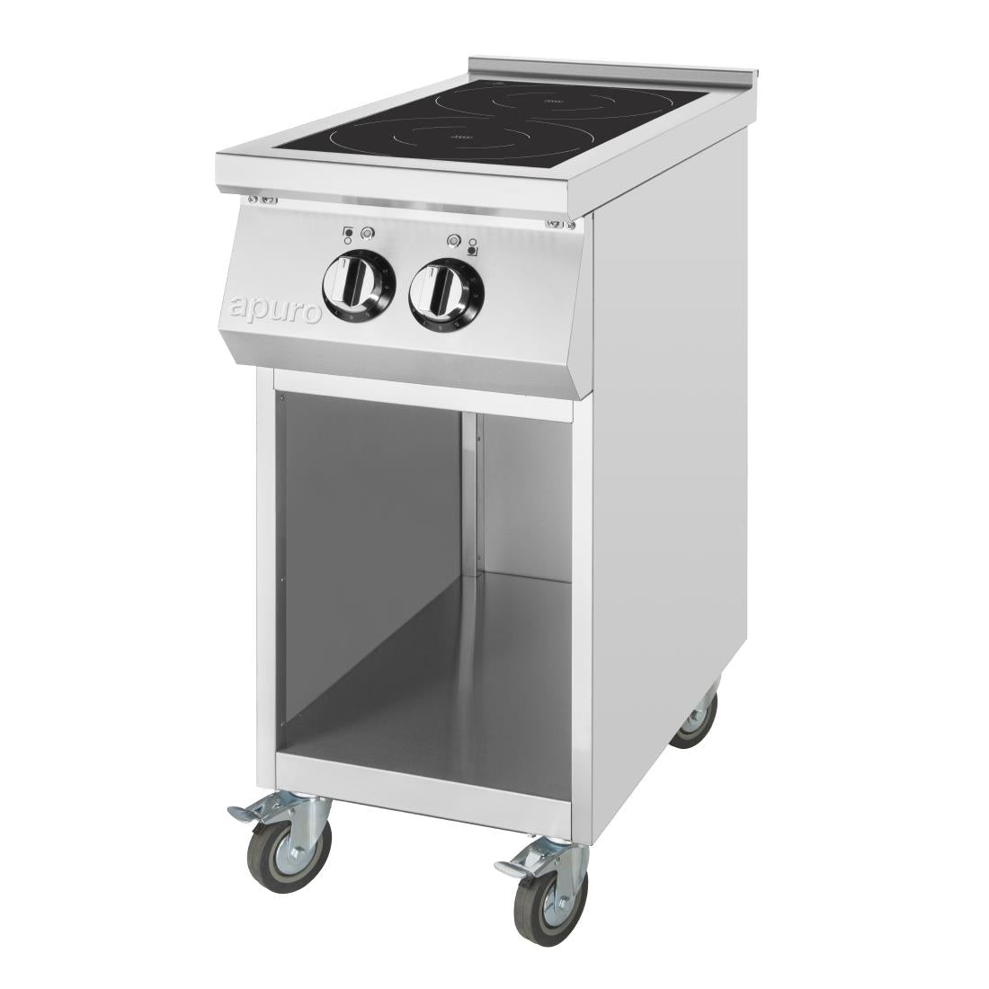 Apuro Freestanding 2 Zone Induction Hob - CU487-A