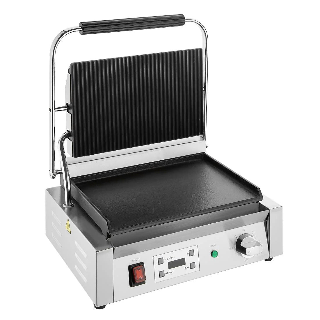 Apuro Extra Large Contact Grill Ribbed & Flat Plate - CU609-A