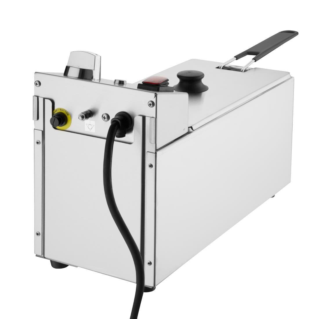 Apuro Single Tank Single Basket 3Ltr Countertop Fryer 2kW - CU614-A
