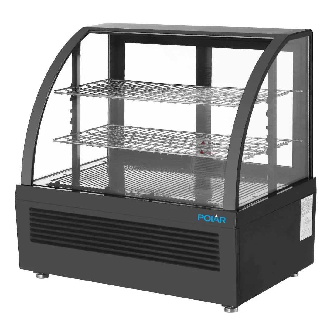 Polar C-Series Countertop Display Fridge Black - 100Ltr - CU636-A