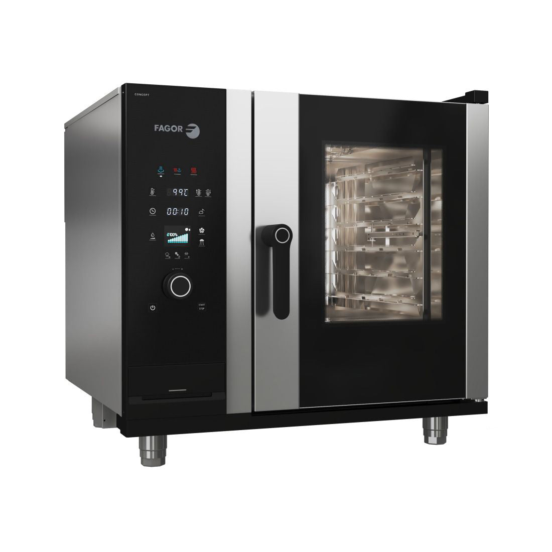 CLEARANCE - Fagor IKORE Concept 6 Trays Combi Oven - CW-061ERSWS-VIC1014