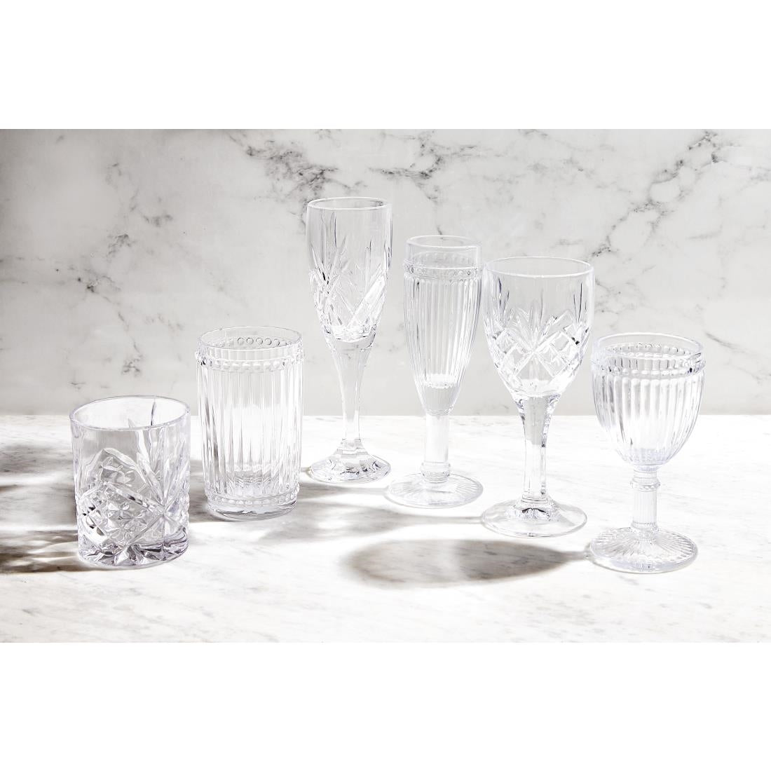 Olympia Old Duke Glass Tumblers 350ml (6 Pack) - CW392