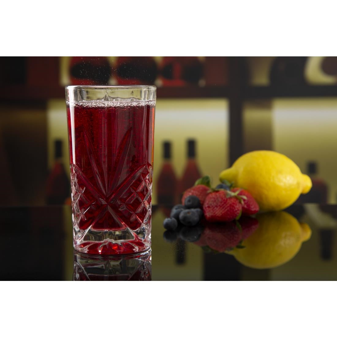 Olympia Old Duke Glass Tumblers 350ml (6 Pack) - CW392