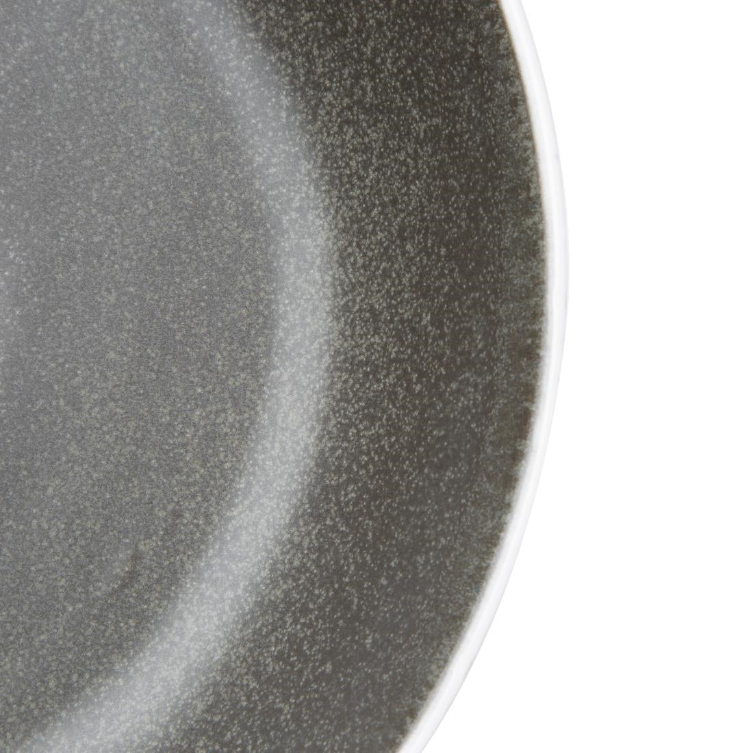 Olympia Chia Charcoal Coupe Bowl 265mm 10.5" (4 Pack) - CX959