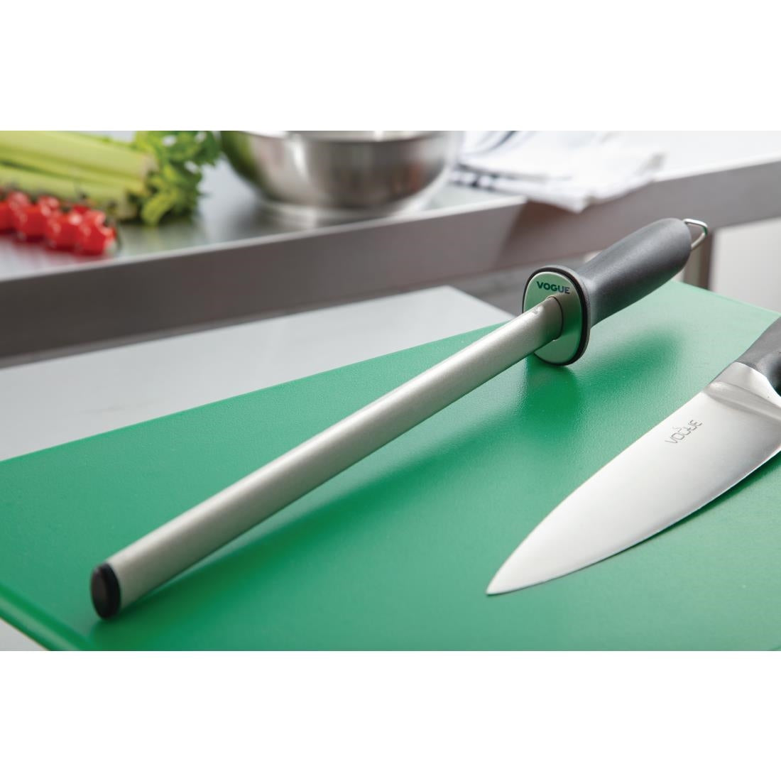 Vogue Diamond Sharpening Steel 300mm - D161