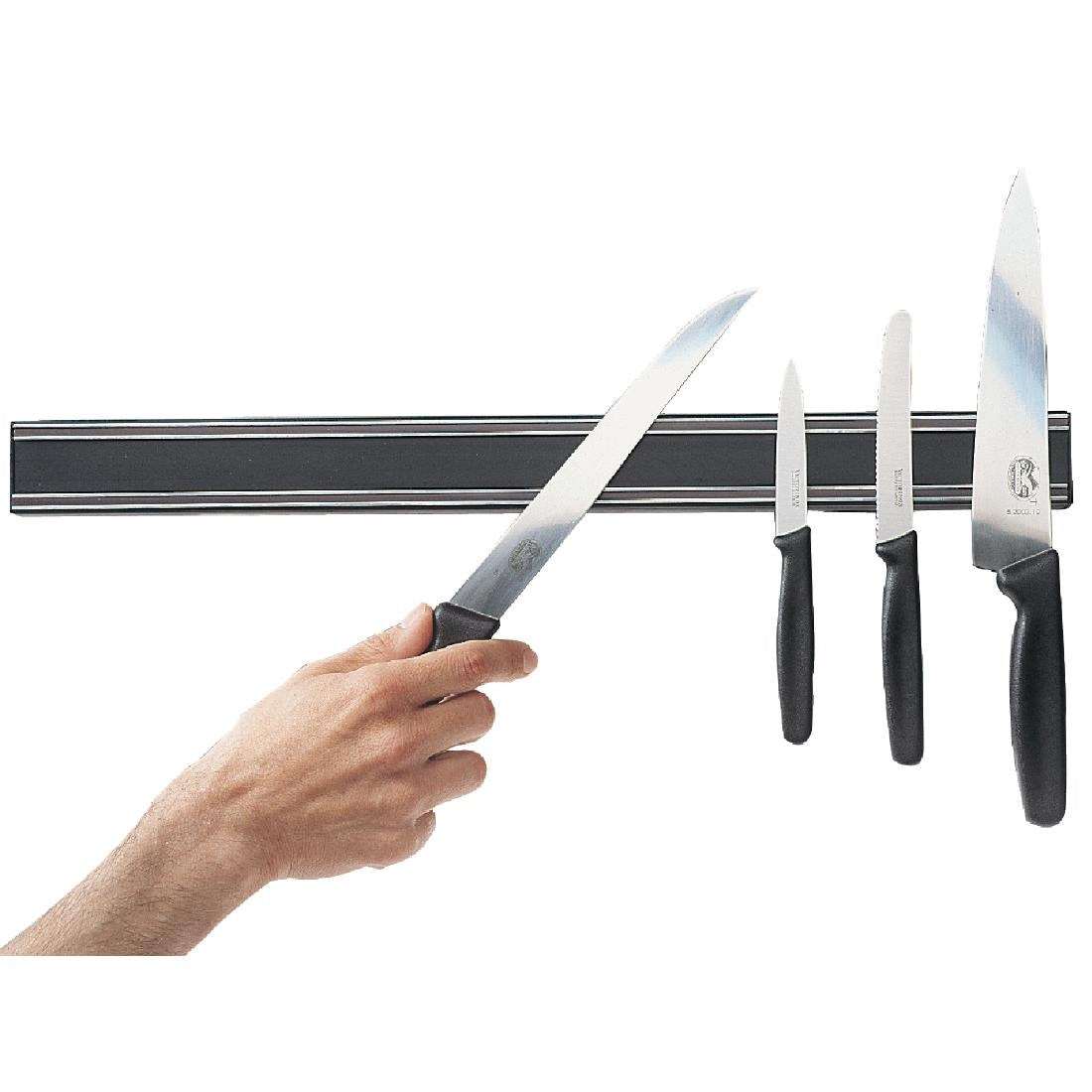 Vogue Magnetic Large Knife Rack 61cm - D722