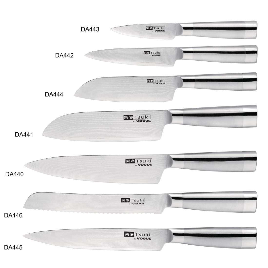 Vogue Tsuki Series 8 Bread Knife 200mm - DA446