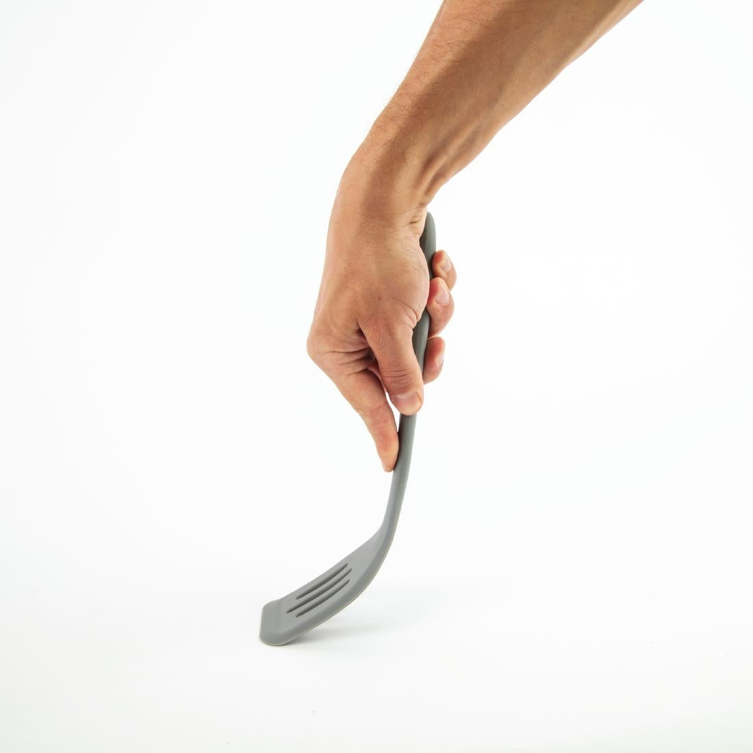 Vogue Silicone High Heat Flexible Slotted Turner 295mm - DA524