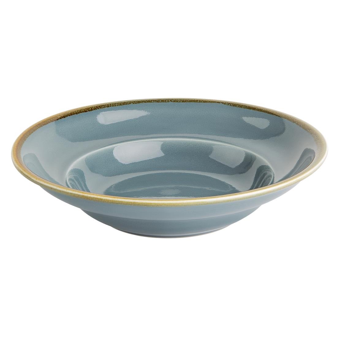 Olympia Kiln Pasta Bowls Ocean 250mm (Pack of 4) - DC305