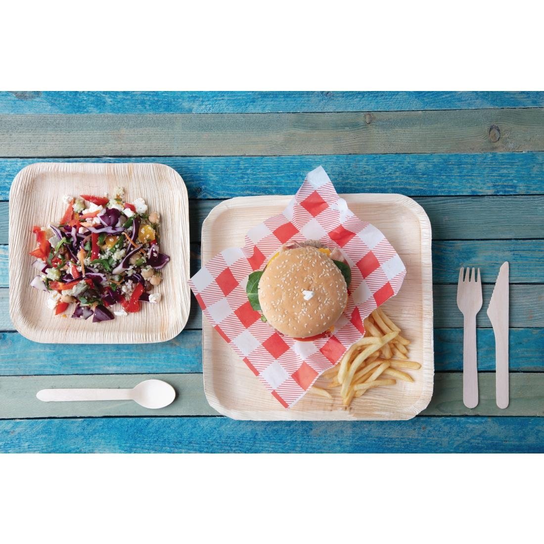 Fiesta Compostable Biodegradable Disposable Birch Wood Forks (Pack of 100) - CD903