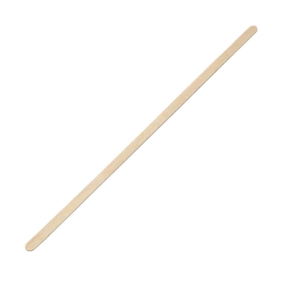 Fiesta Compostable Biodegradable Wooden Coffee Stirrers 190mm (Pack of 1000) - DK390