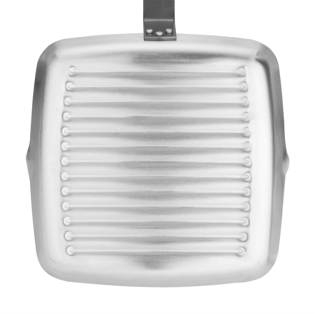 Vogue Square Non Stick Ribbed Skillet Pan 240mm - DL942