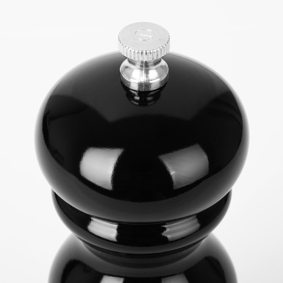 Olympia Salt Or Pepper Grinder Black Hevea Wood - 125mm - DN651