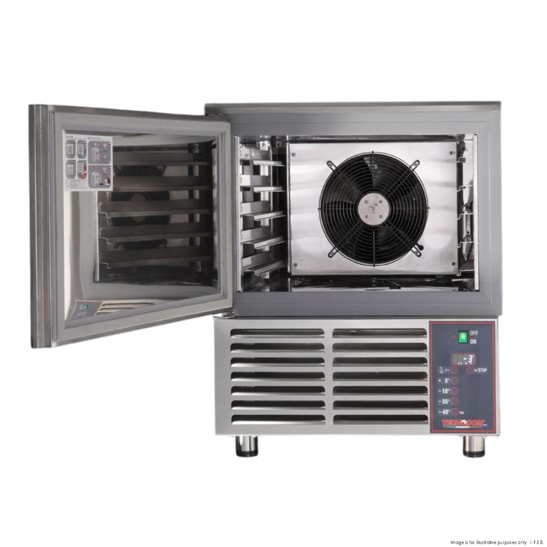 Tecnodom R290 5-Tray Blast Chiller & Shock Freezer - DO5EA