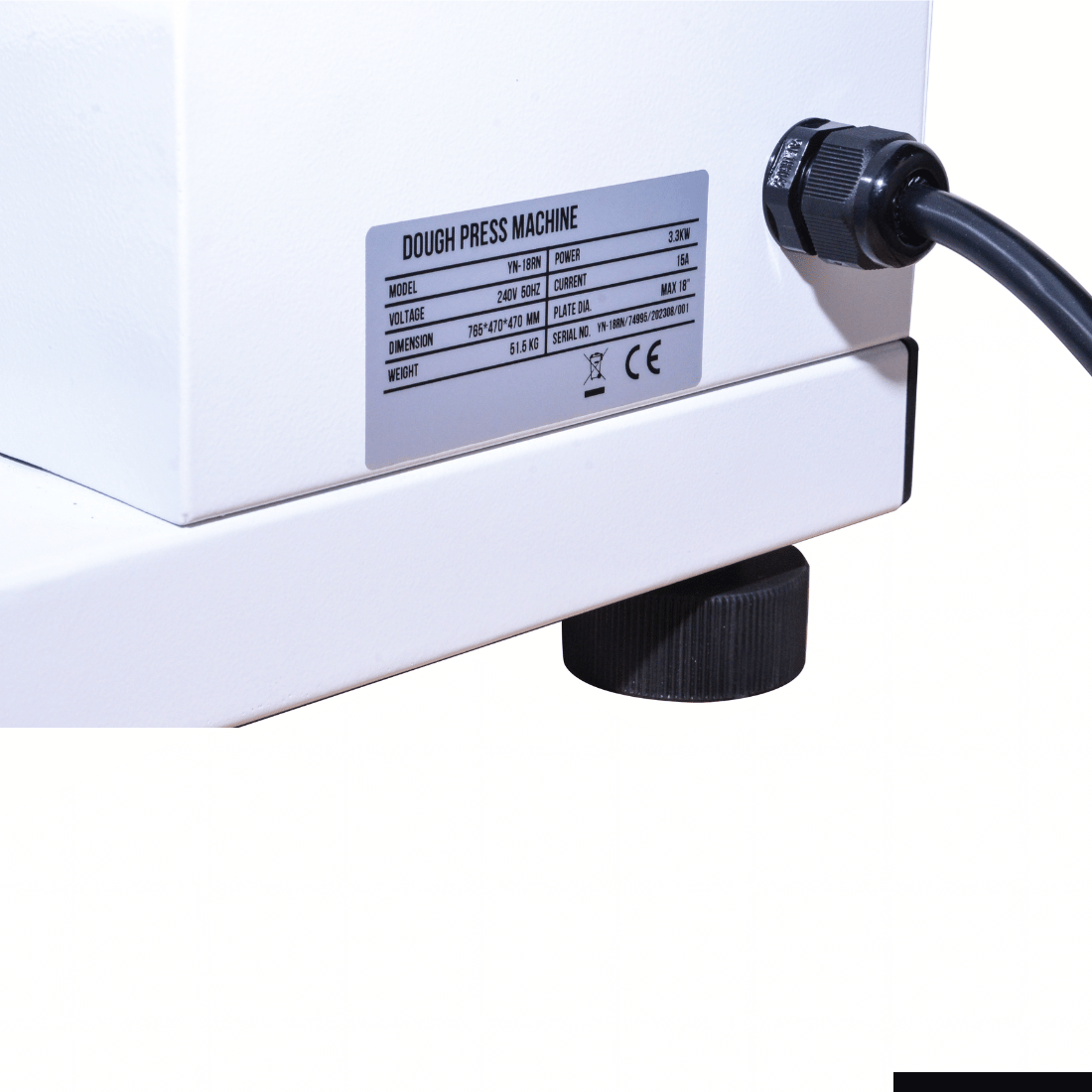 Tyrone Tyron Round Dough Press – DP-18S