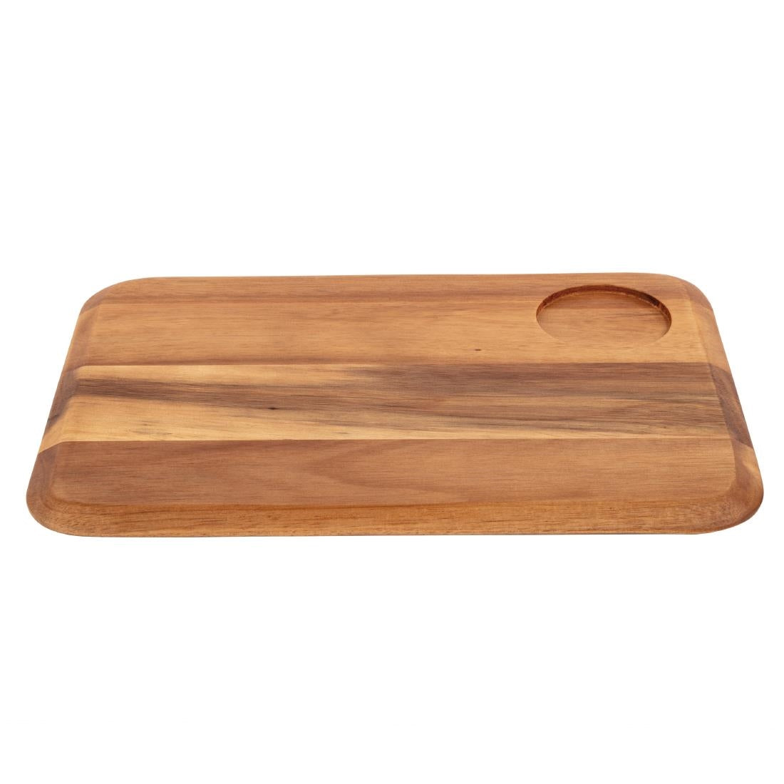 Olympia Rounded Acacia Presentation Board - DP156
