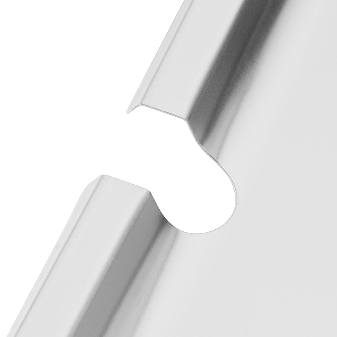 Vogue St/St GN Notched Lid - 1/3 - DP253