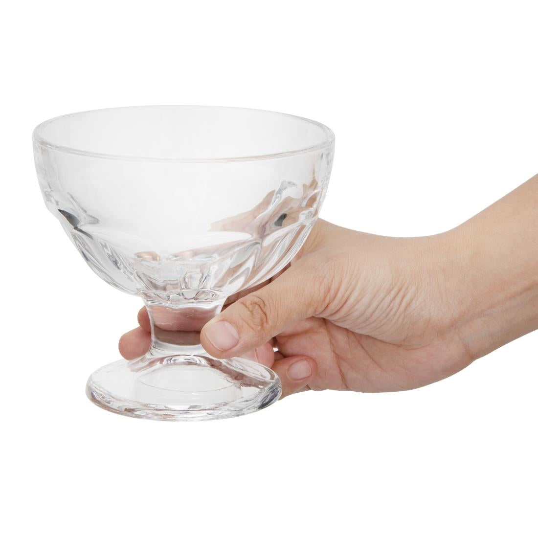 Olympia Low Sundae Glasses 310ml (6 Pack) - DP668