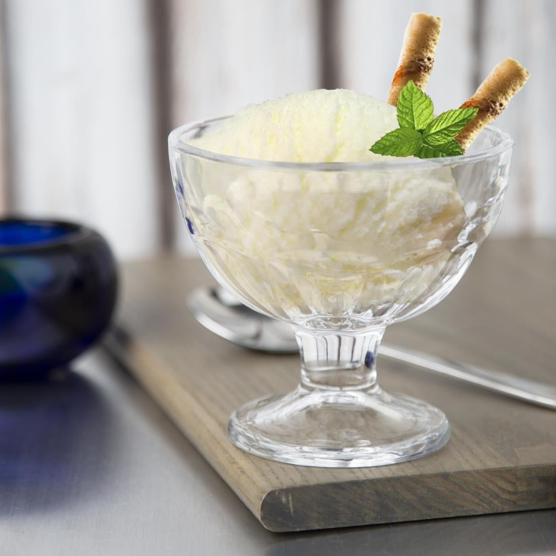 Olympia Low Sundae Glasses 310ml (6 Pack) - DP668
