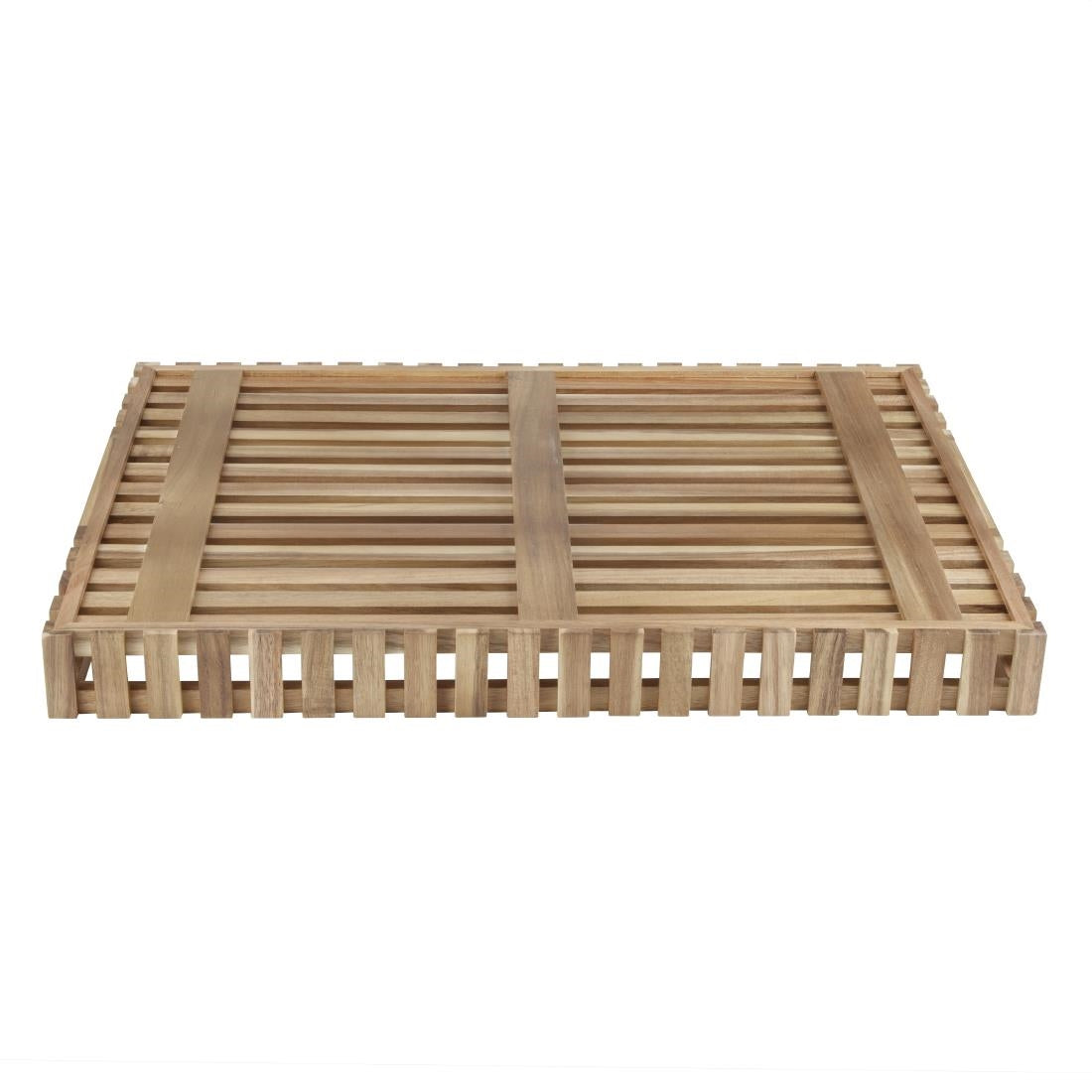 Olympia Acacia Large Storage Box 510x356mm - DP881