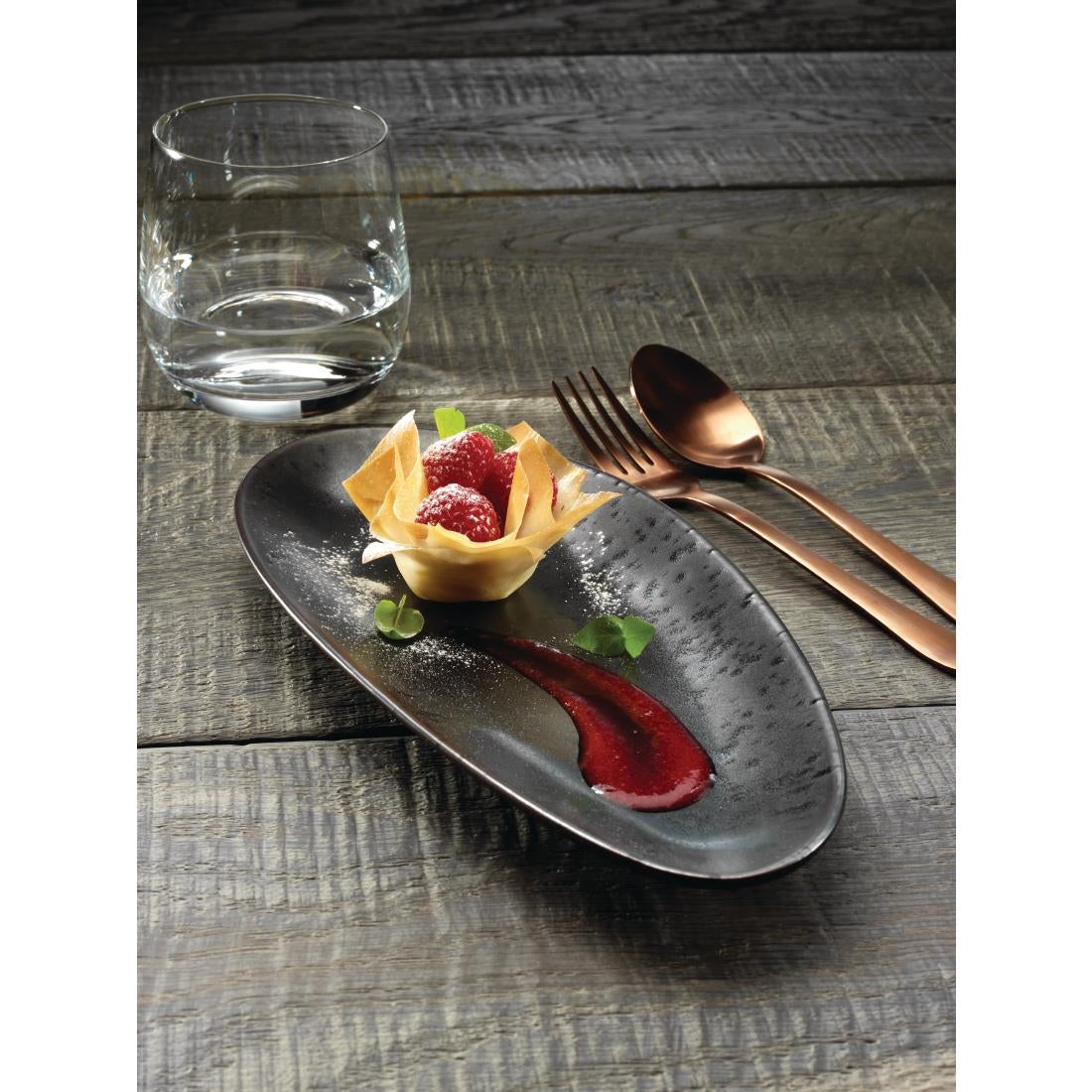 Olympia Fusion Oval Plate 250mm - DR089