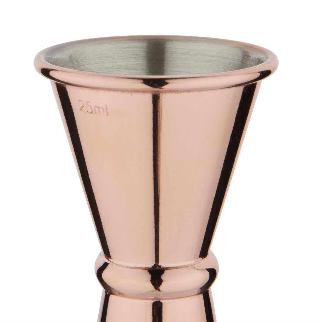 Olympia Banded Copper Jigger 25/50ml - DR606
